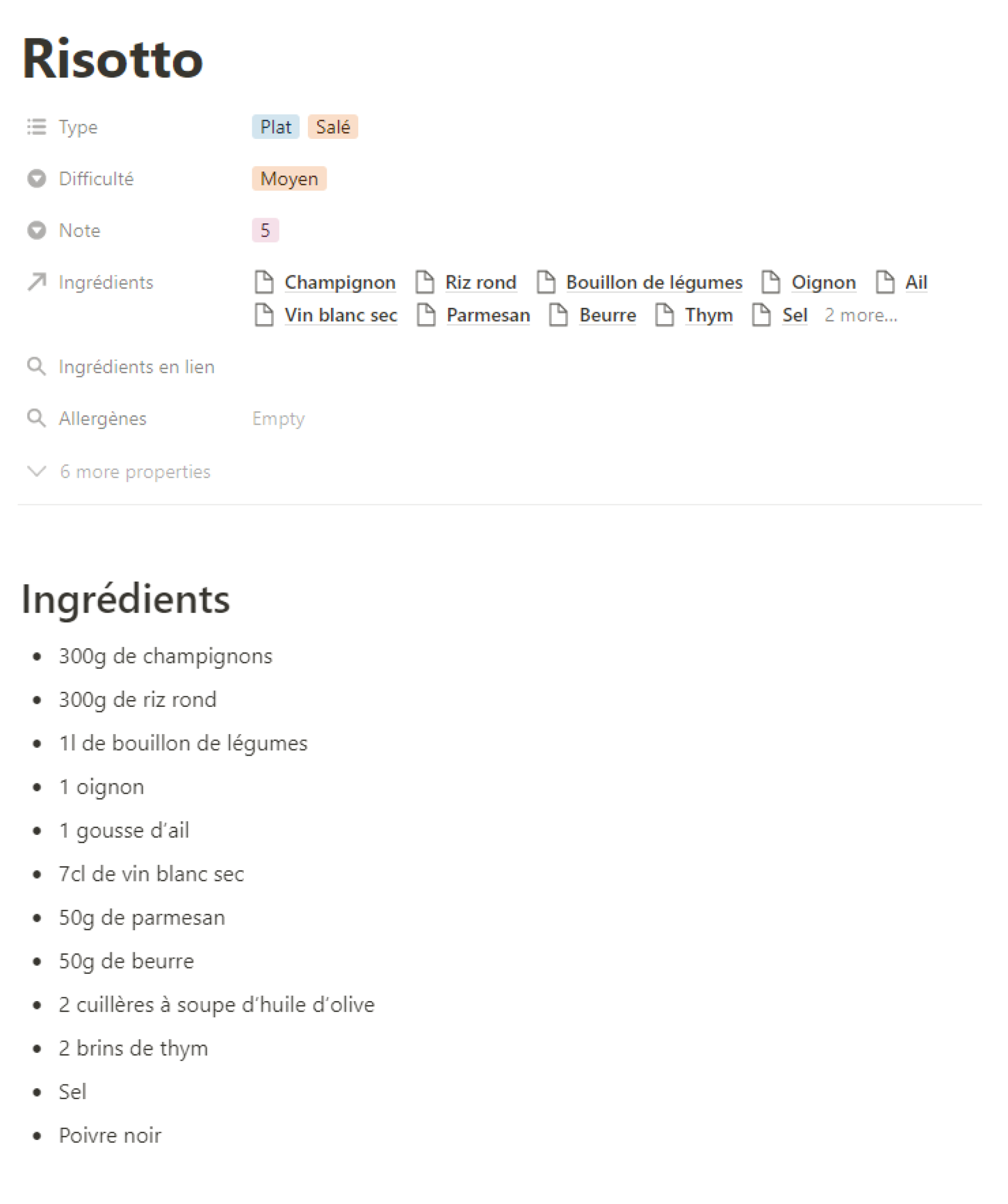 Image de présentation d'une recette
